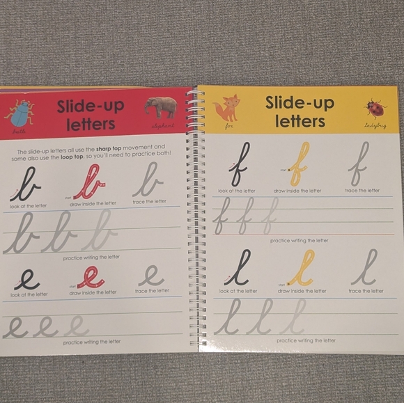 SOLD Cursive Writing Activity Wipe Clean Book - Picture 3 of 3
